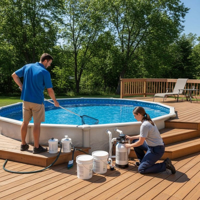 Pool Deck Maintenance
