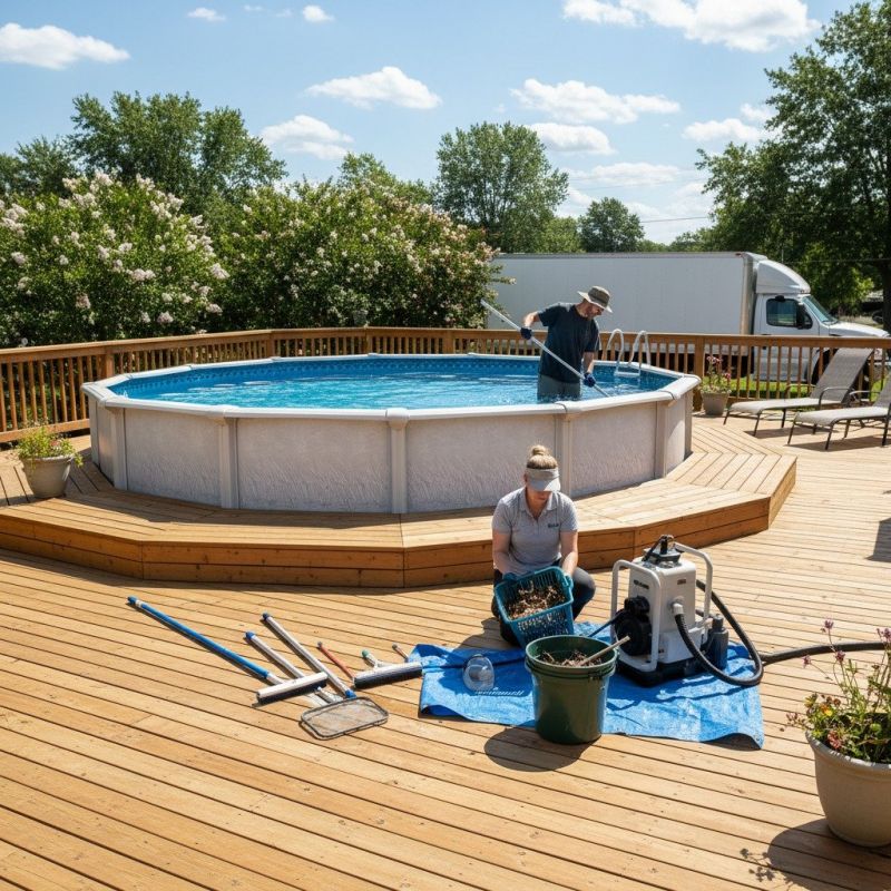 Pool Deck Maintenance